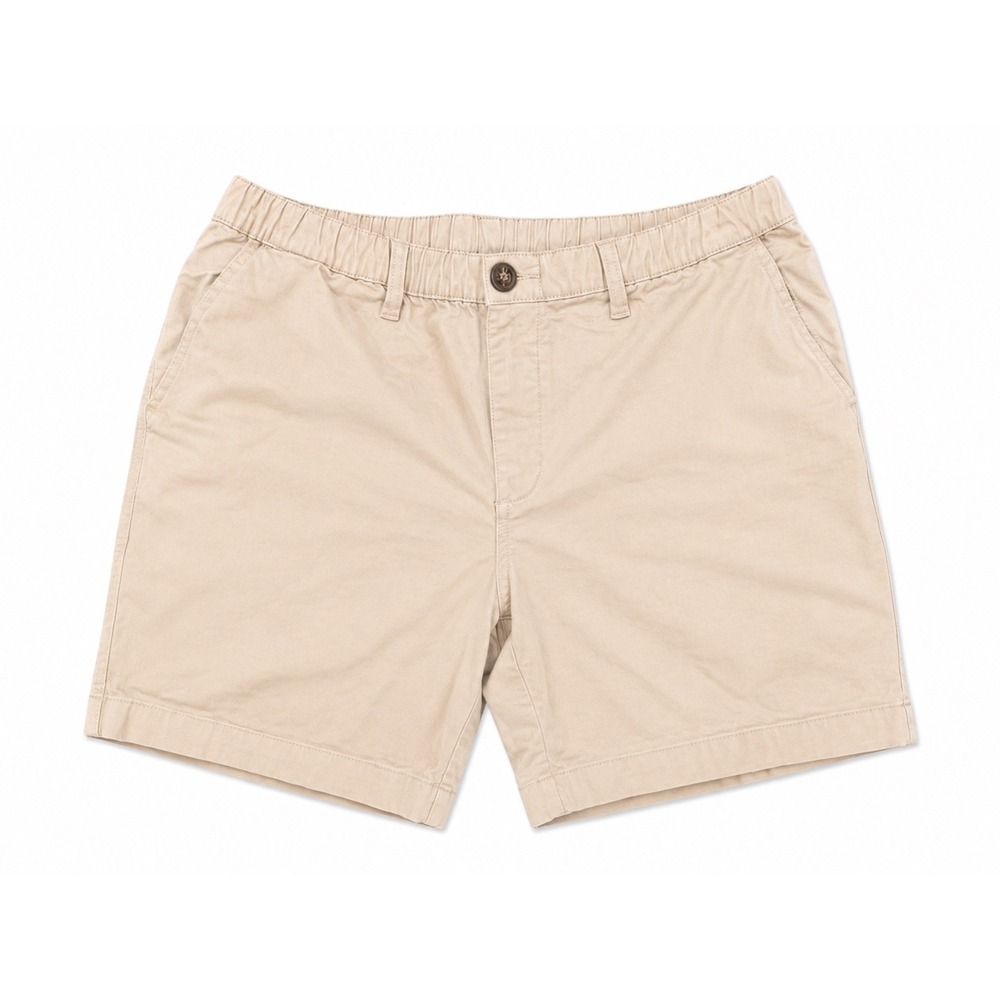 Chubbies The Grasshops Khaki Tan Stretch Chino Shorts Men's Large 7" Inseam